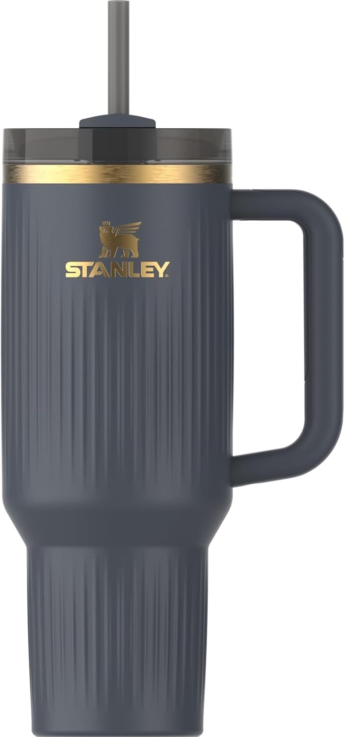 image:imageSTANLEY Quencher H20 Flow State Tumbler 20 oz Frost SprinkleFluted Twilight