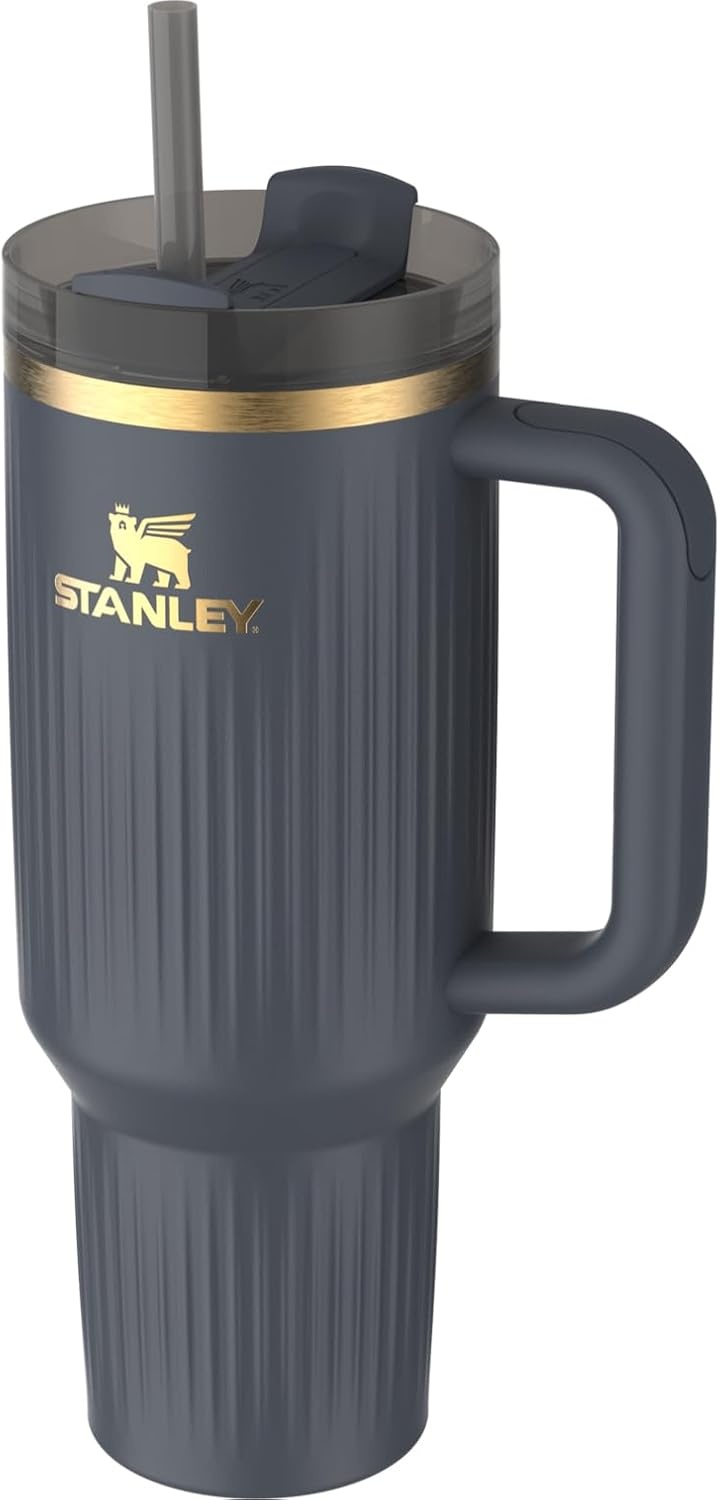 image:imageSTANLEY Quencher H20 Flow State Tumbler 20 oz Frost SprinkleFluted Twilight