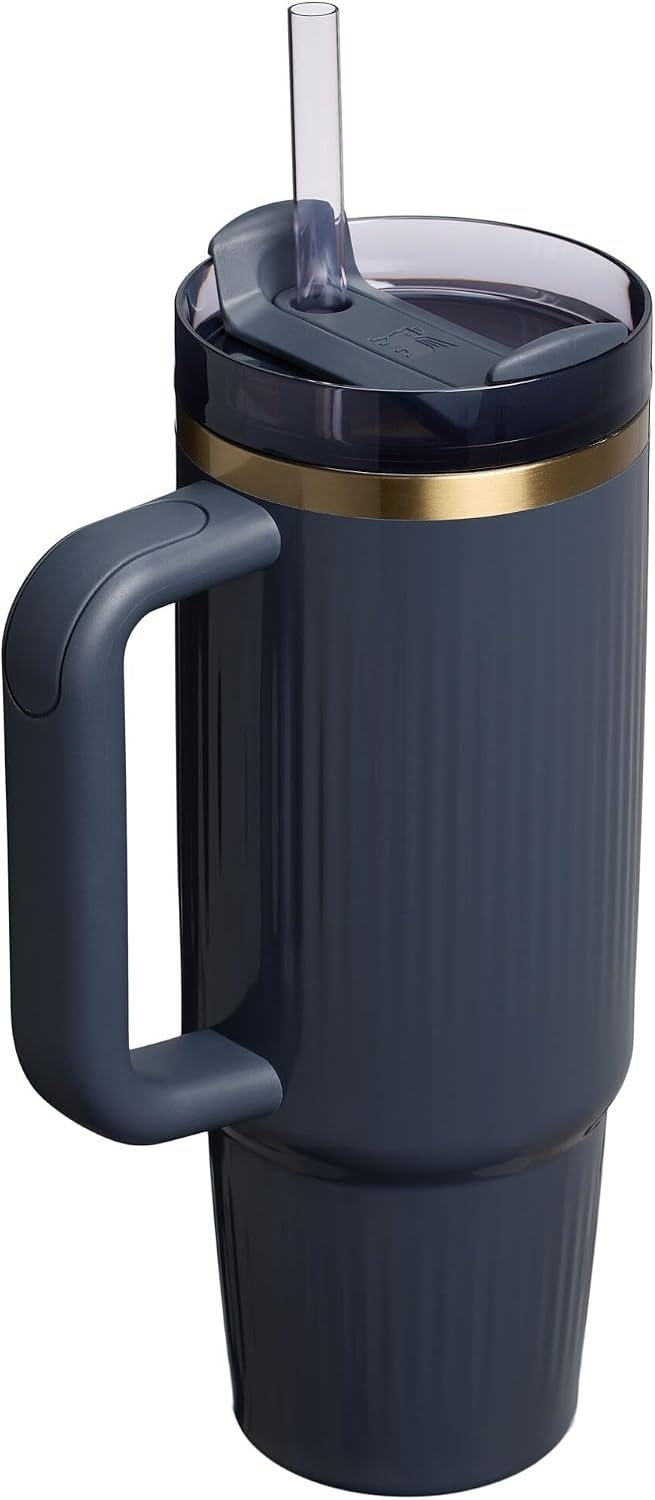 image:imageSTANLEY Quencher H20 Flow State Tumbler 20 oz Frost SprinkleFluted Wisteria Shine