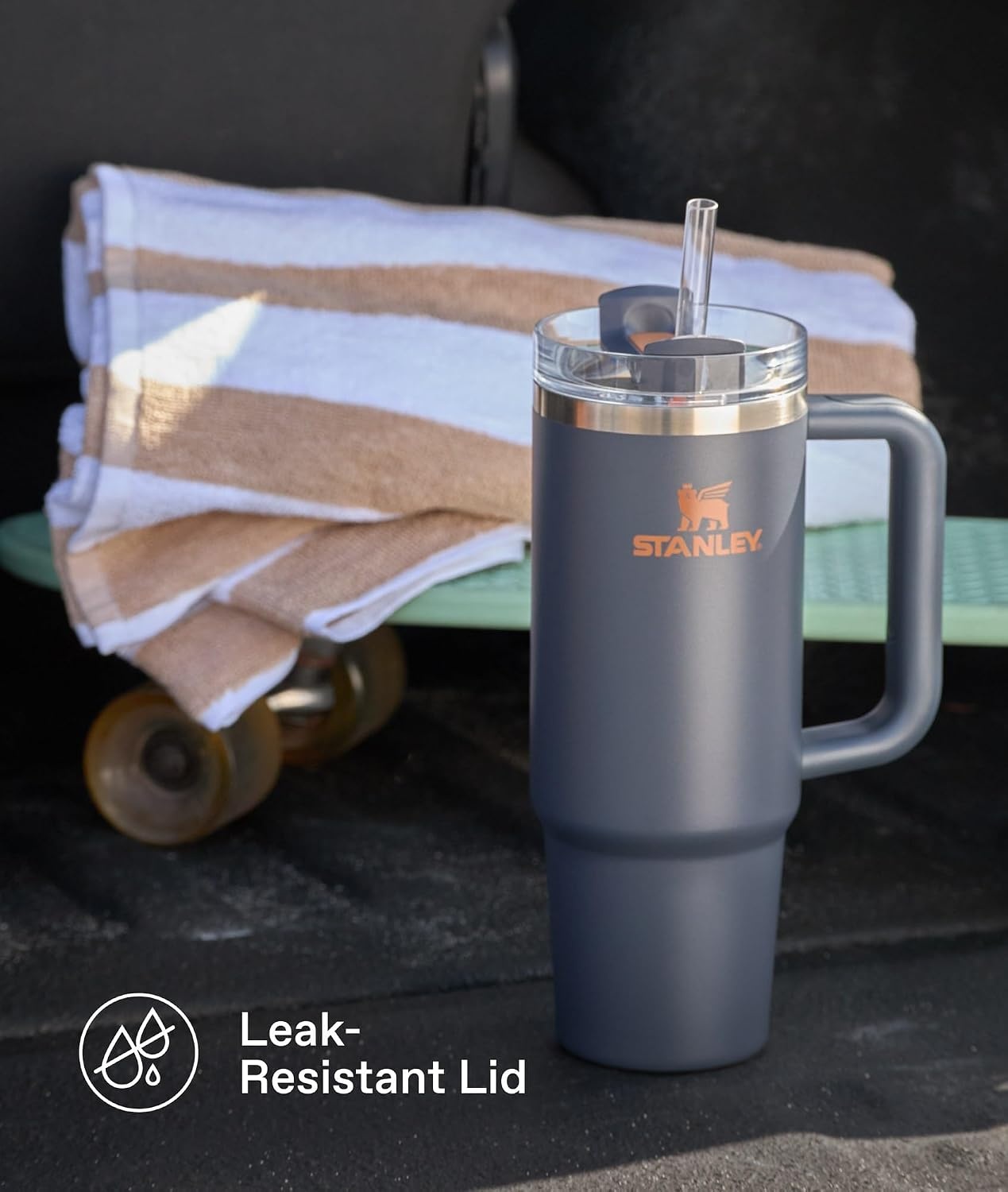 image:imageSTANLEY Quencher H20 Flow State Tumbler 20 oz Frost SprinkleFrost