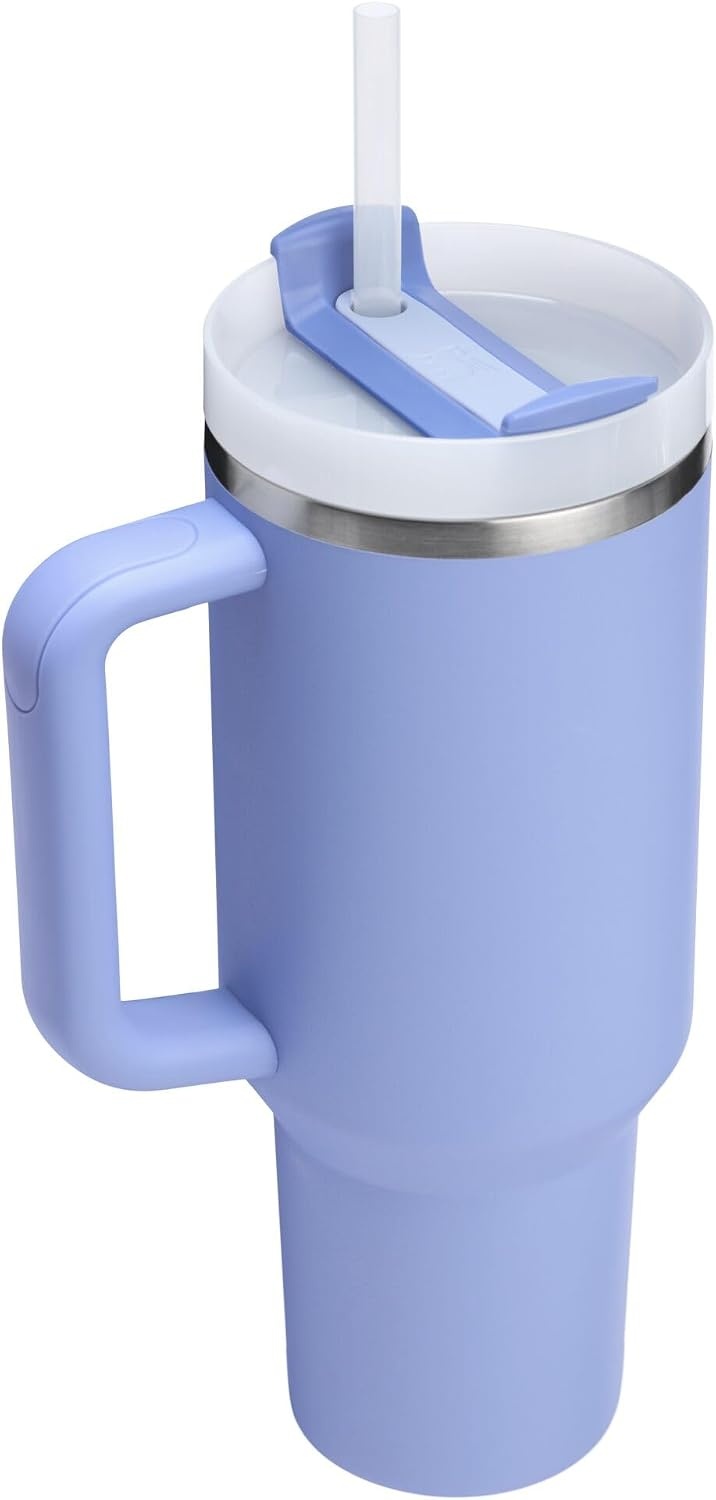 image:imageSTANLEY Quencher H20 Flow State Tumbler 20 oz Frost SprinkleHydrangea