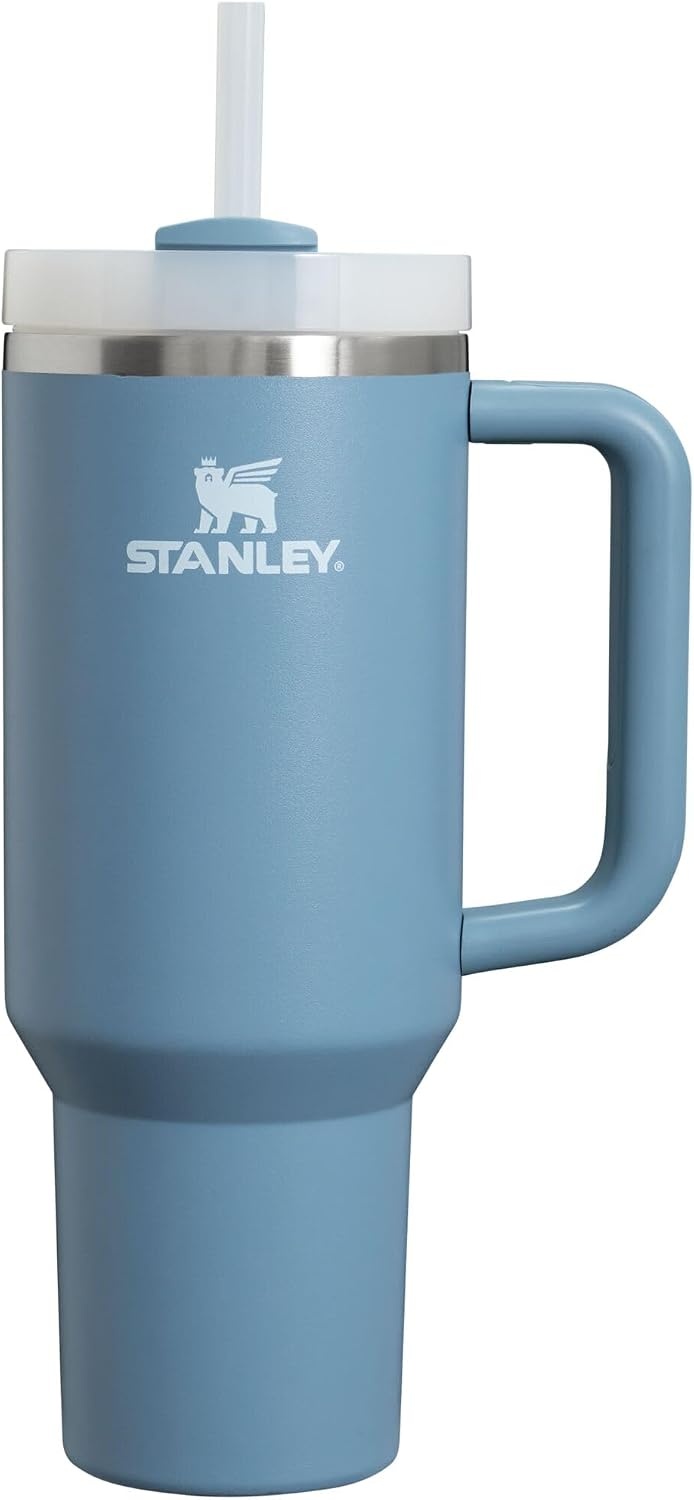 image:imageSTANLEY Quencher H20 Flow State Tumbler 20 oz Frost SprinkleIndigo