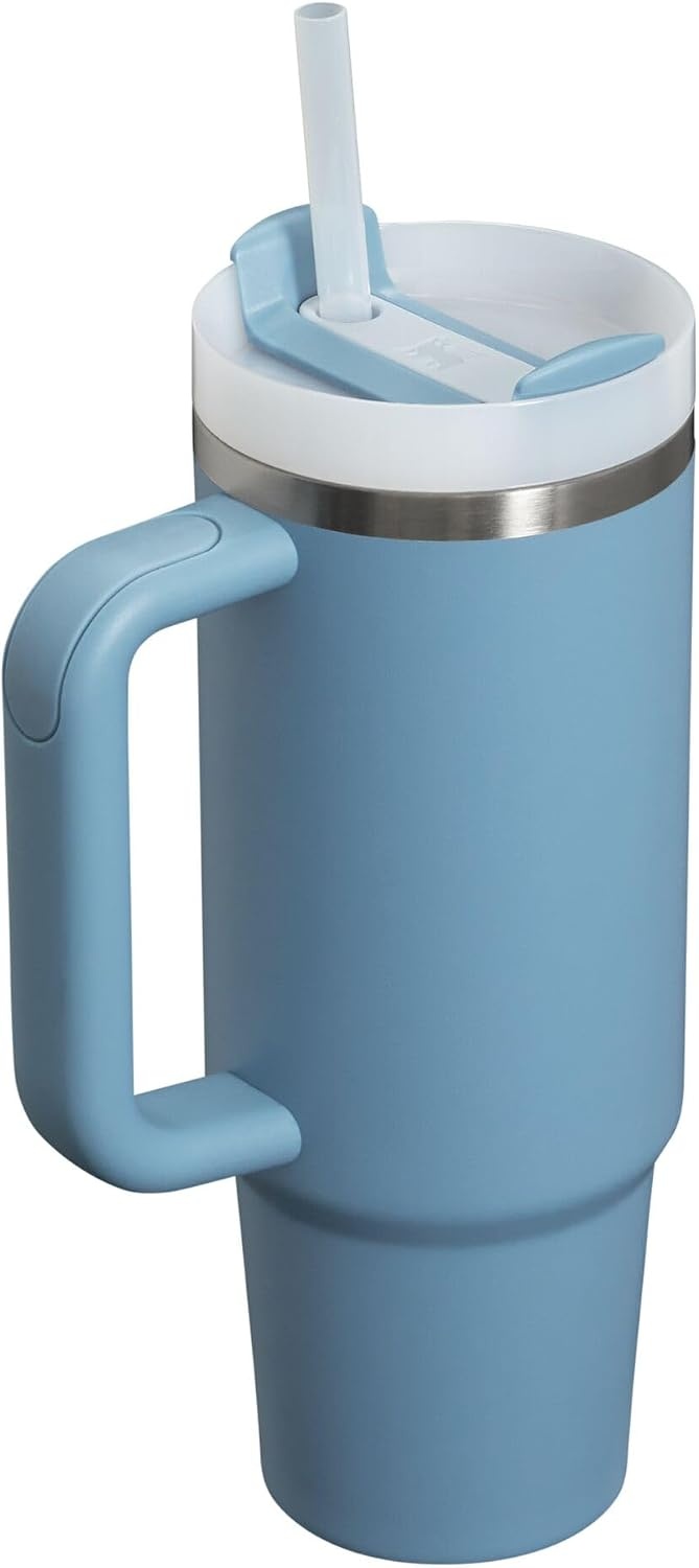 image:imageSTANLEY Quencher H20 Flow State Tumbler 20 oz Frost SprinkleIndigo