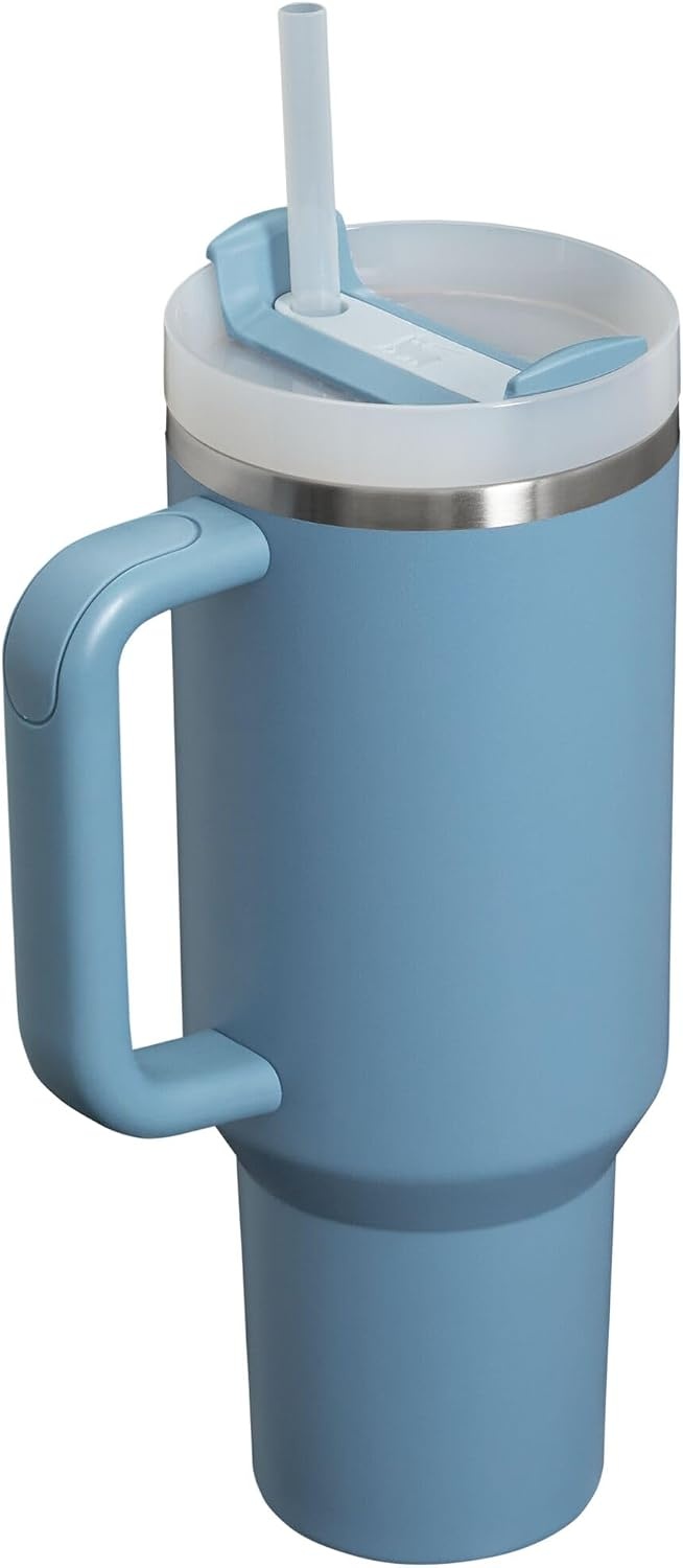 image:imageSTANLEY Quencher H20 Flow State Tumbler 20 oz Frost SprinkleIndigo