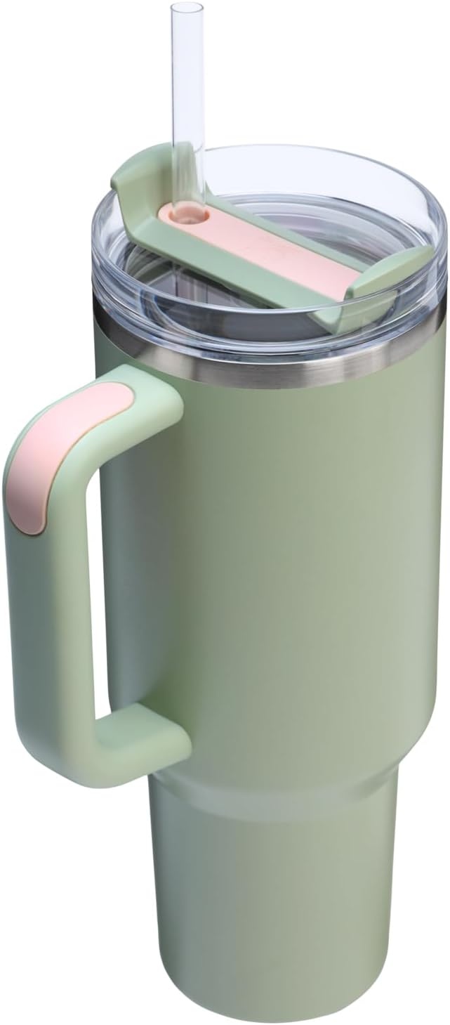image:imageSTANLEY Quencher H20 Flow State Tumbler 20 oz Frost SprinkleLichen
