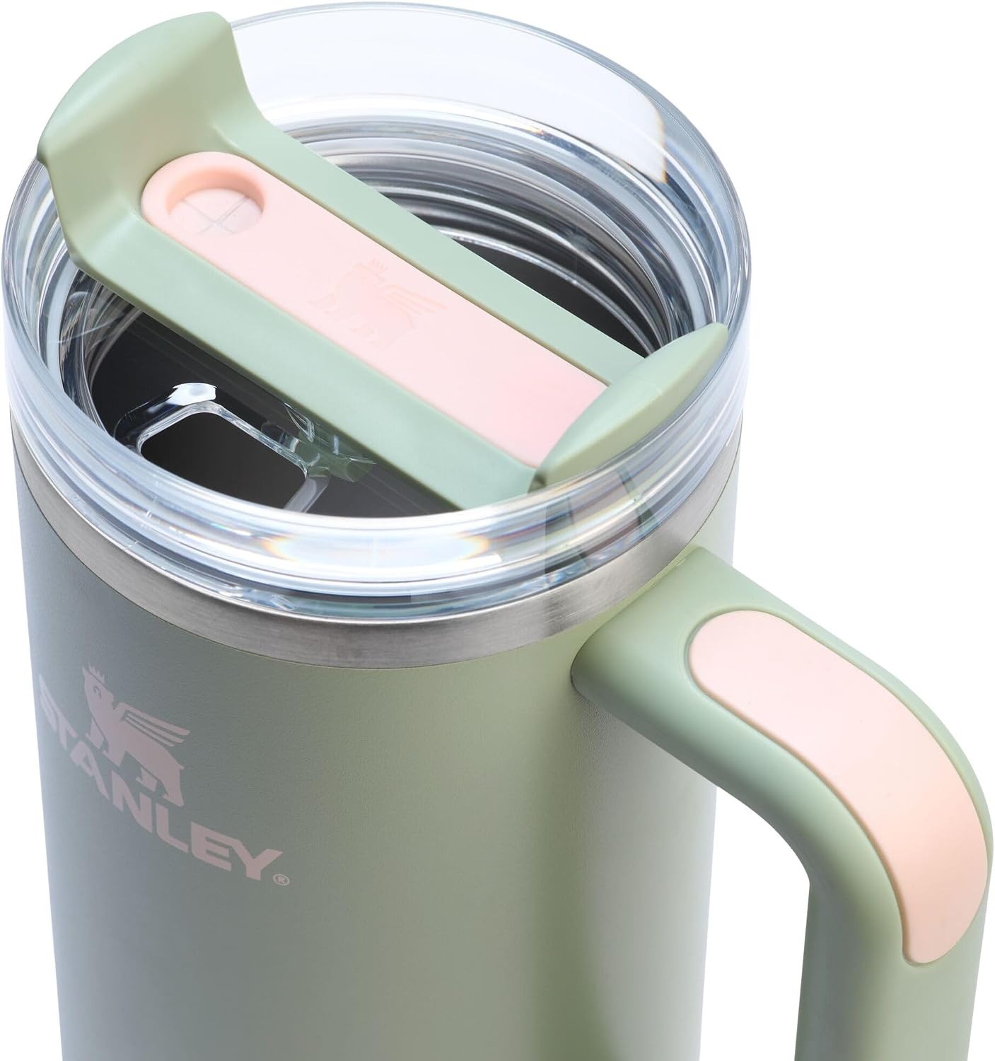 image:imageSTANLEY Quencher H20 Flow State Tumbler 20 oz Frost SprinkleLichen