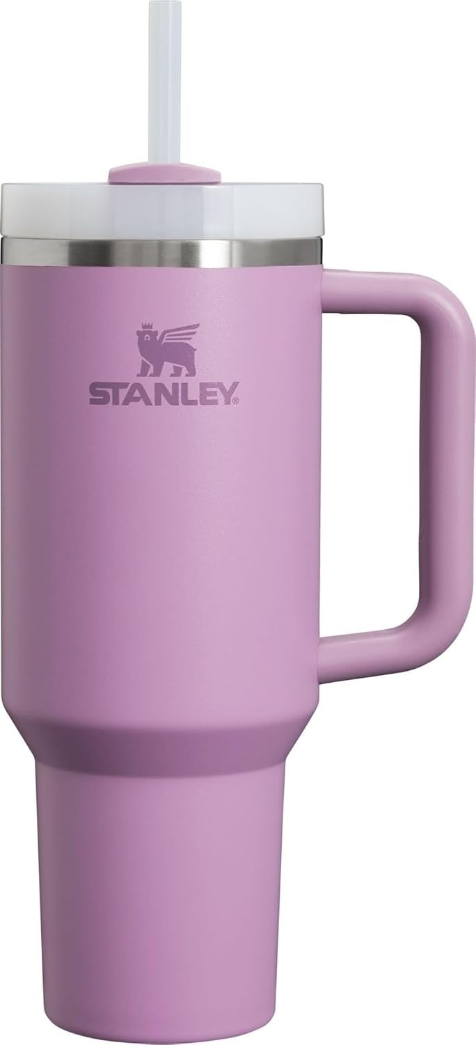 image:imageSTANLEY Quencher H20 Flow State Tumbler 20 oz Frost SprinkleLilac