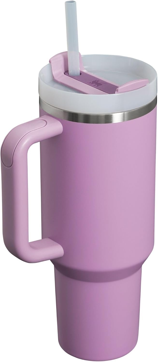 image:imageSTANLEY Quencher H20 Flow State Tumbler 20 oz Frost SprinkleLilac