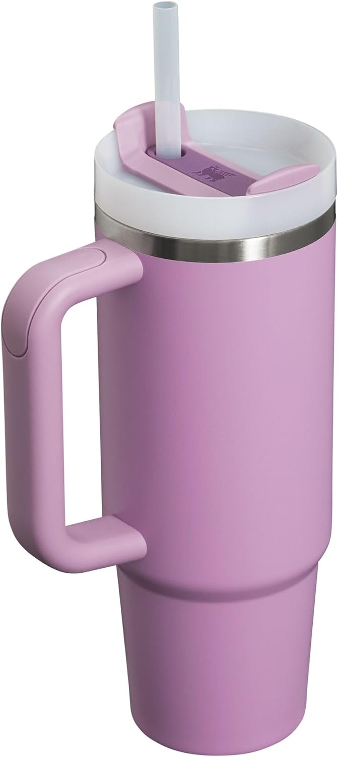 image:imageSTANLEY Quencher H20 Flow State Tumbler 20 oz Frost SprinkleLilac