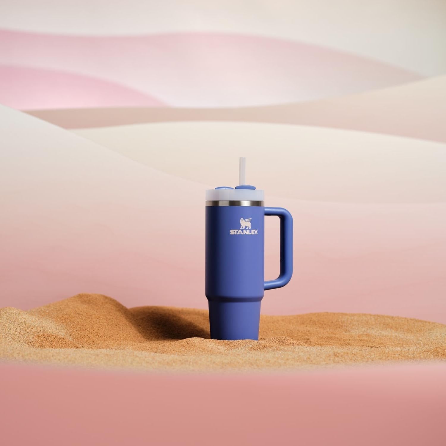 image:imageSTANLEY Quencher H20 Flow State Tumbler 20 oz Frost SprinkleLupine