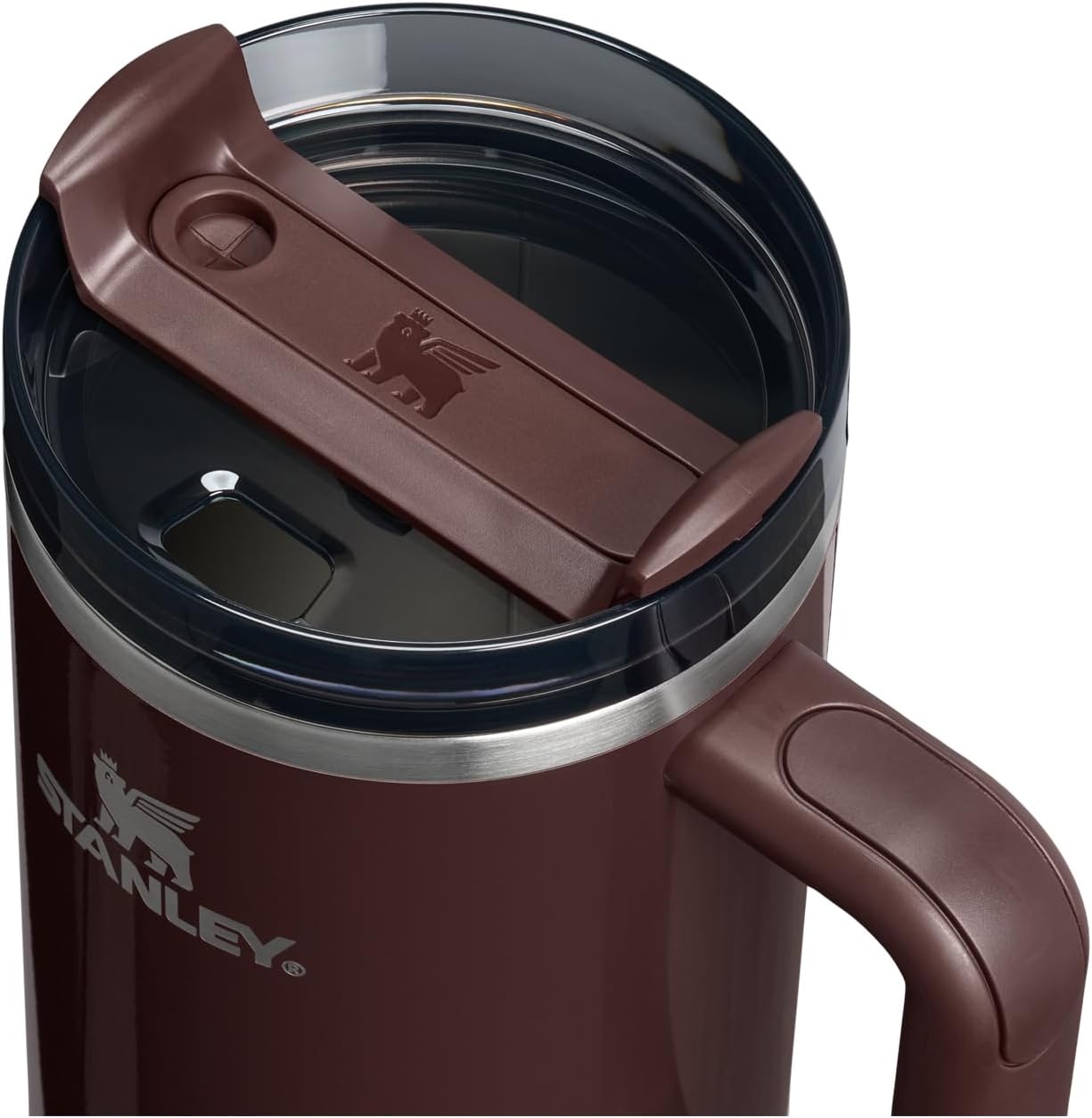 image:imageSTANLEY Quencher H20 Flow State Tumbler 20 oz Frost SprinkleMahogany Gloss