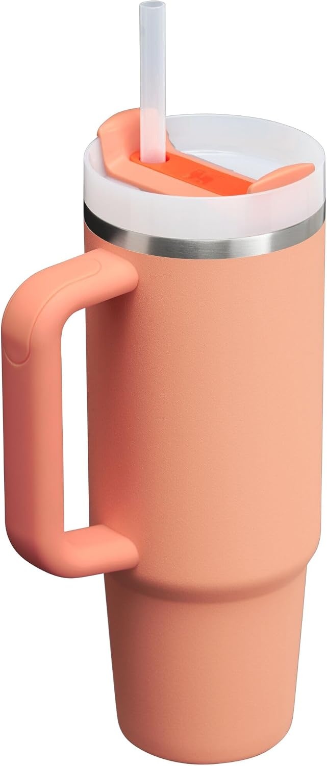 image:imageSTANLEY Quencher H20 Flow State Tumbler 20 oz Frost SprinkleNectarine