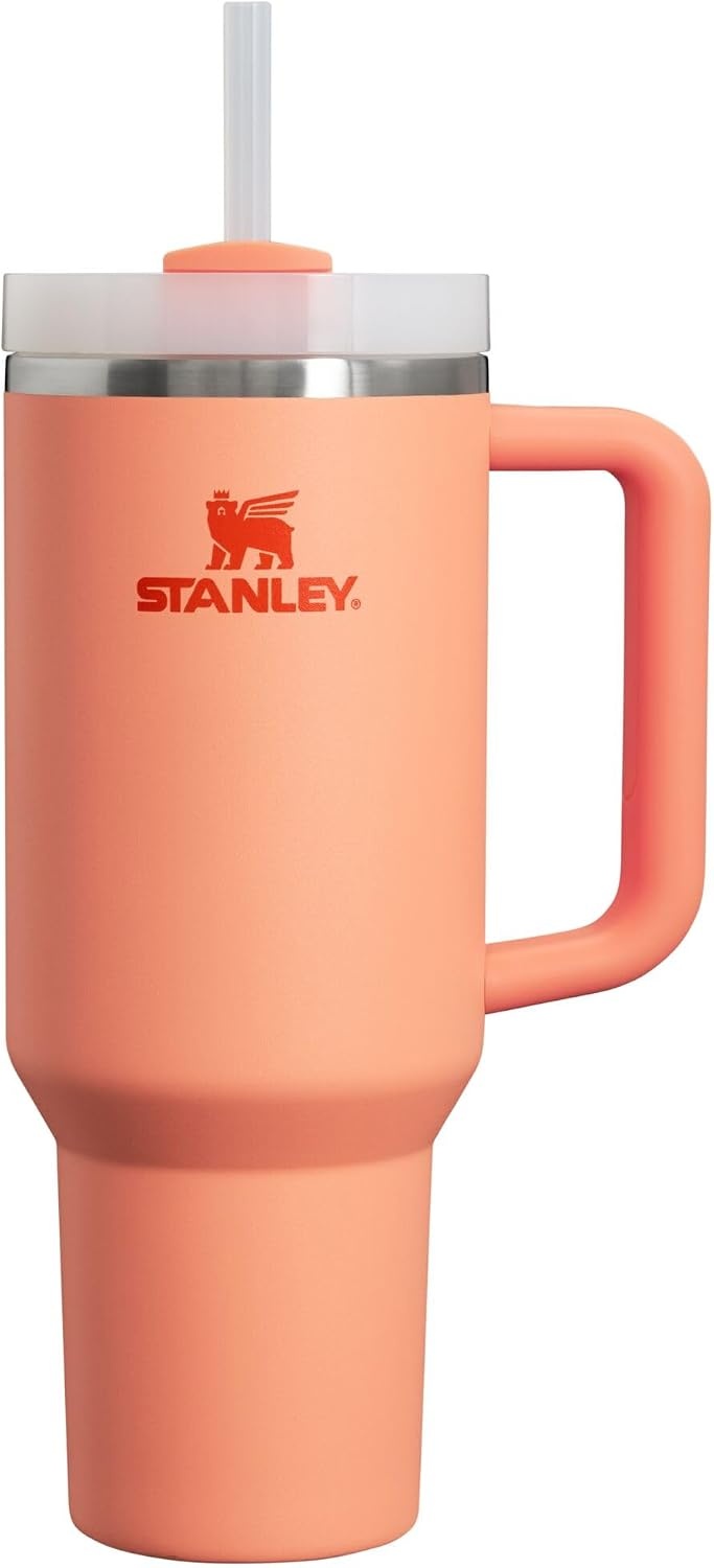 image:imageSTANLEY Quencher H20 Flow State Tumbler 20 oz Frost SprinkleNectarine