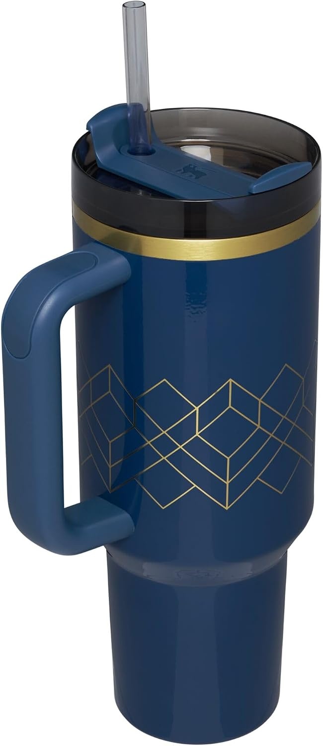 image:imageSTANLEY Quencher H20 Flow State Tumbler 20 oz Frost SprinkleNightfall Gloss Deco
