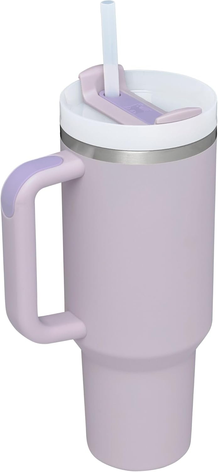 image:imageSTANLEY Quencher H20 Flow State Tumbler 20 oz Frost SprinkleOrchid Soft Matte