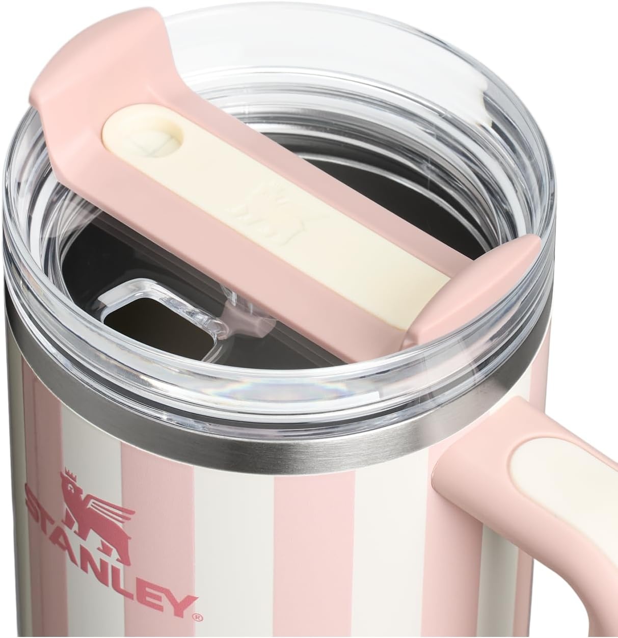 image:imageSTANLEY Quencher H20 Flow State Tumbler 20 oz Frost SprinklePeach Whip Cabana Gloss
