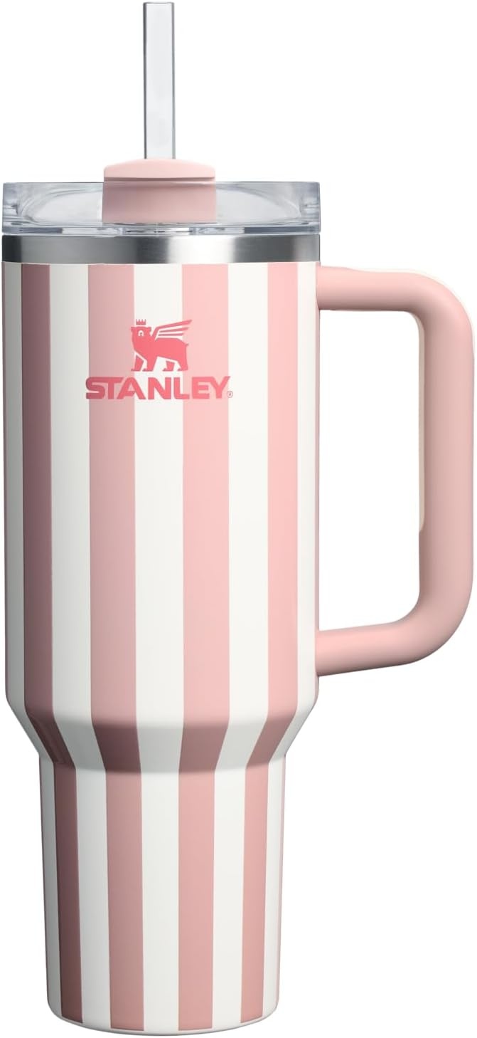 image:imageSTANLEY Quencher H20 Flow State Tumbler 20 oz Frost SprinklePeach Whip Cabana Gloss