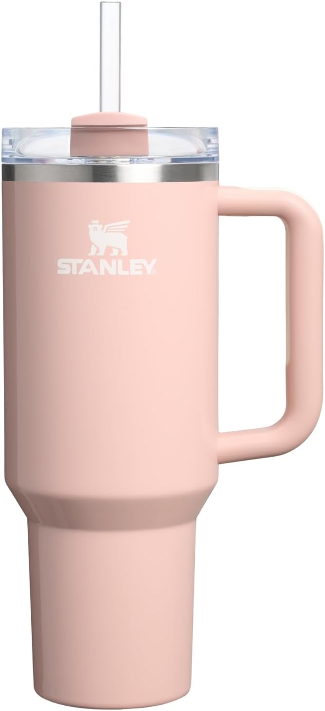 image:imageSTANLEY Quencher H20 Flow State Tumbler 20 oz Frost SprinklePeach Whip Gloss