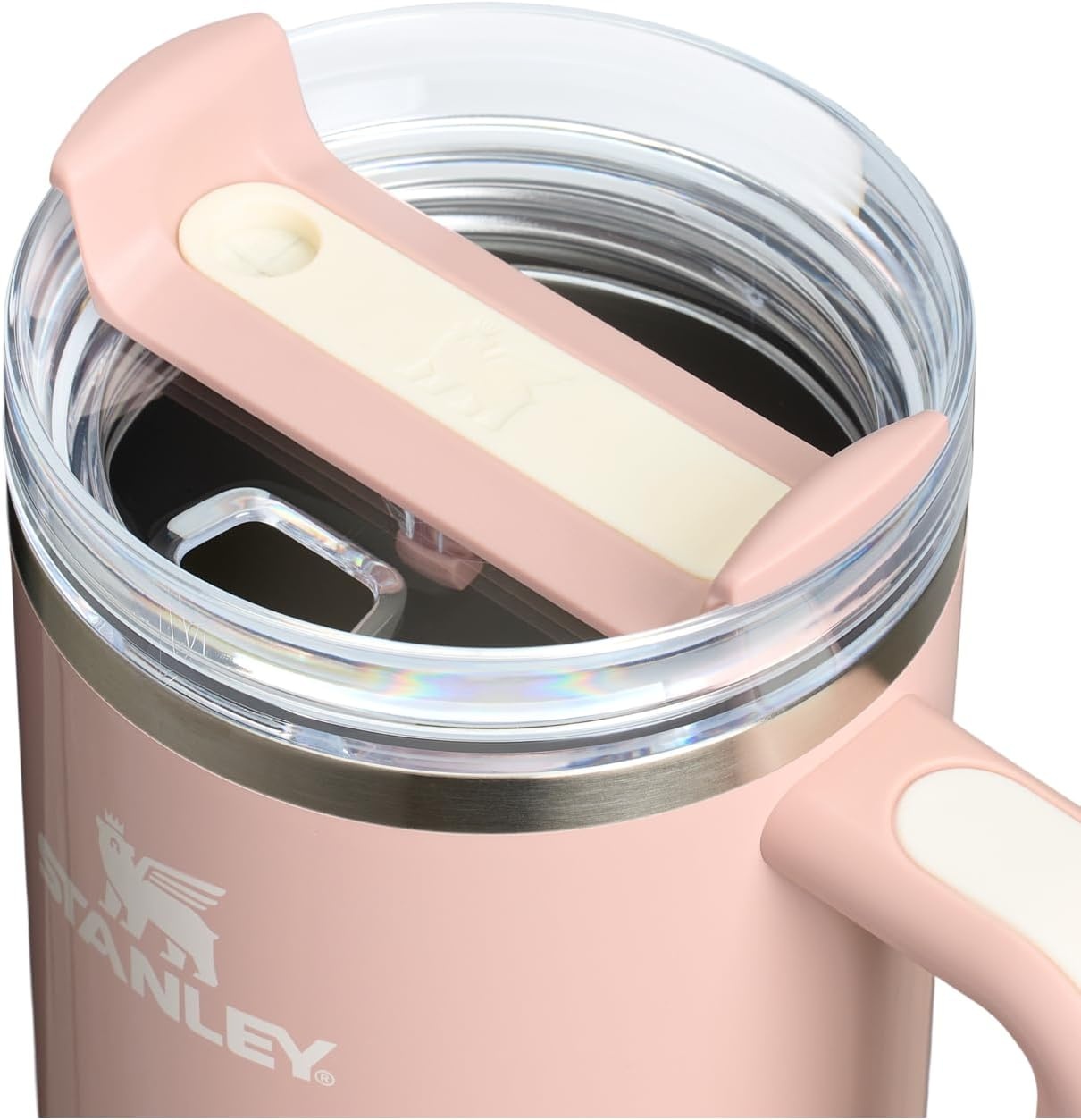 image:imageSTANLEY Quencher H20 Flow State Tumbler 20 oz Frost SprinklePeach Whip Gloss