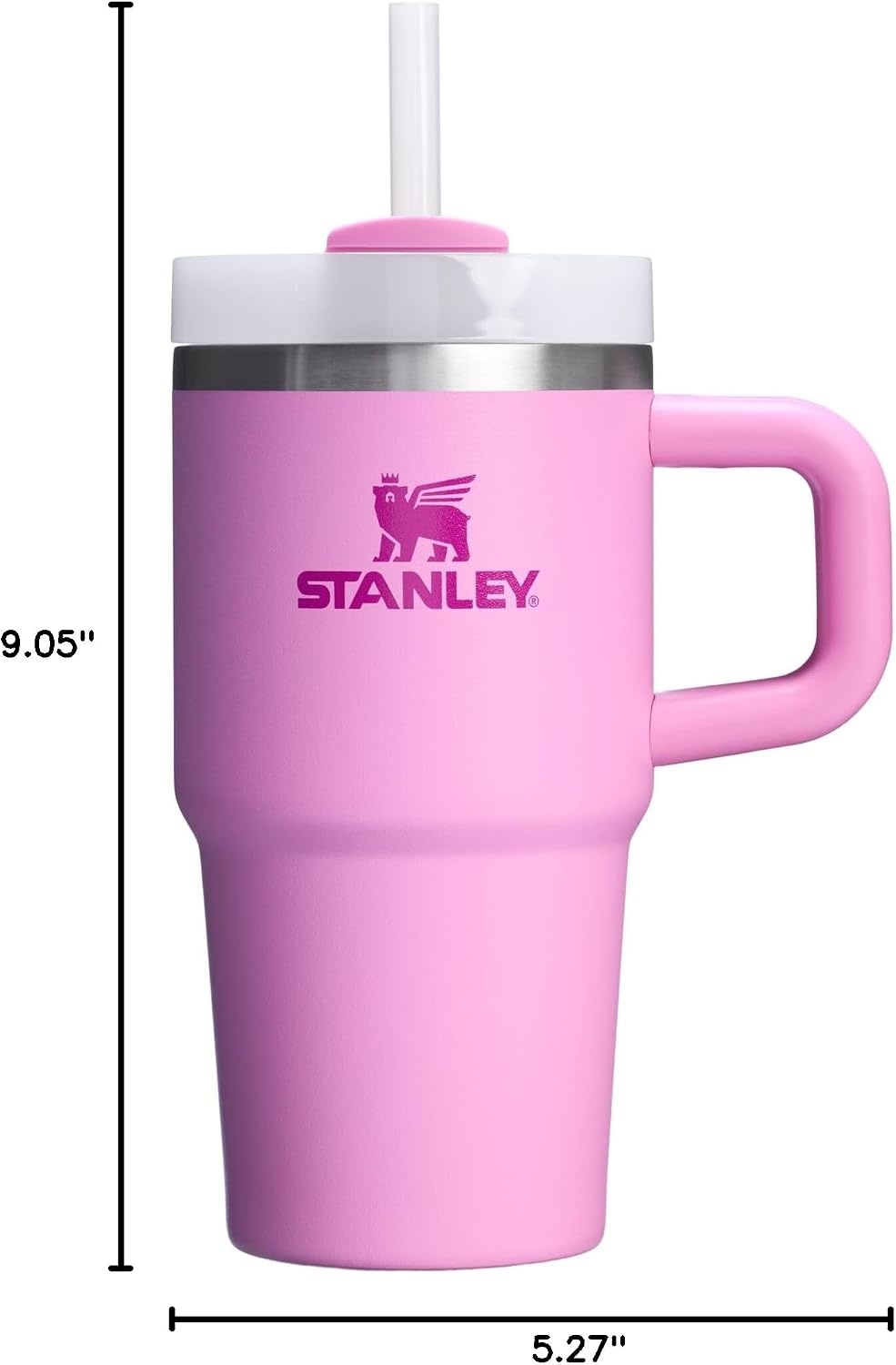 image:imageSTANLEY Quencher H20 Flow State Tumbler 20 oz Frost SprinklePeony