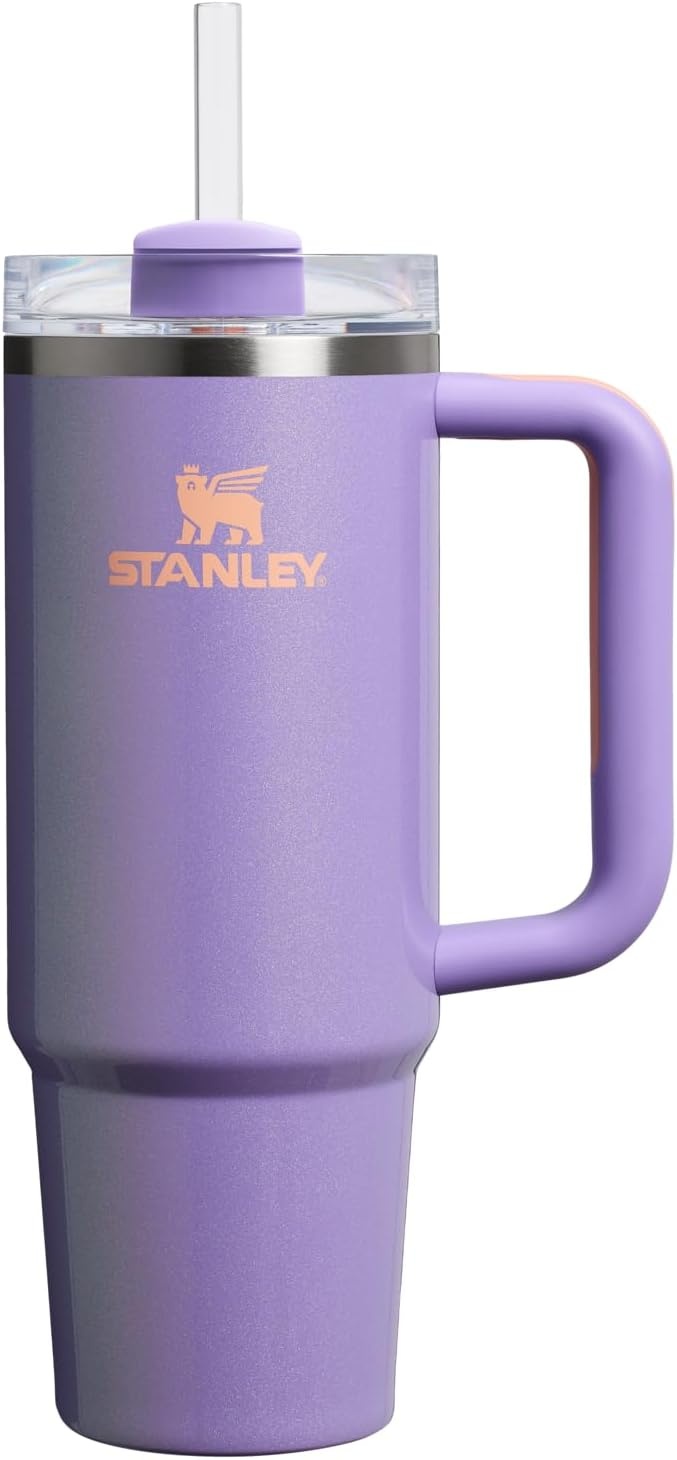 image:imageSTANLEY Quencher H20 Flow State Tumbler 20 oz Frost SprinklePeriwinkle Shimmer