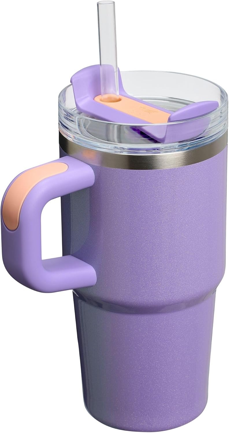 image:imageSTANLEY Quencher H20 Flow State Tumbler 20 oz Frost SprinklePeriwinkle Shimmer