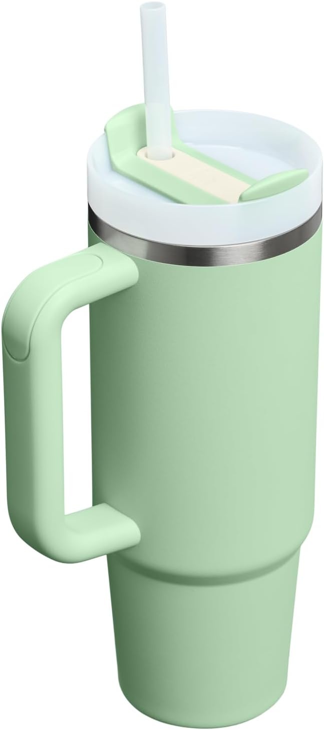 image:imageSTANLEY Quencher H20 Flow State Tumbler 20 oz Frost SprinklePistachio