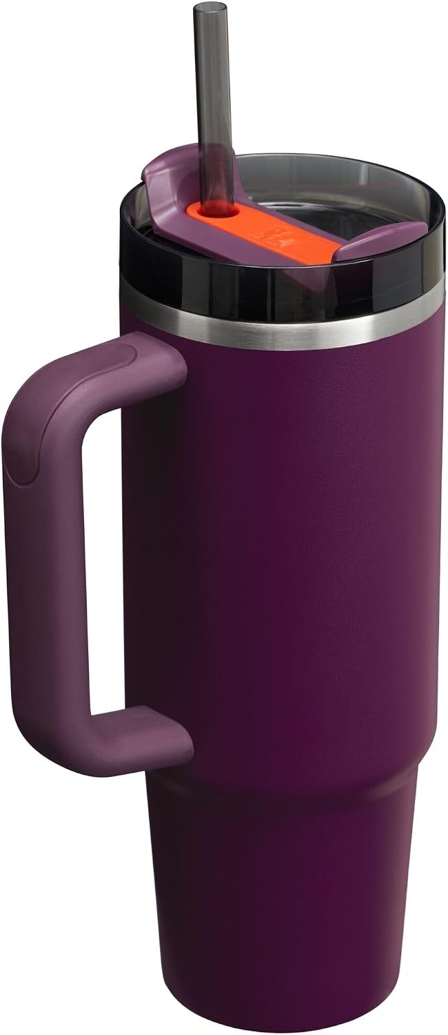 image:imageSTANLEY Quencher H20 Flow State Tumbler 20 oz Frost SprinklePlum