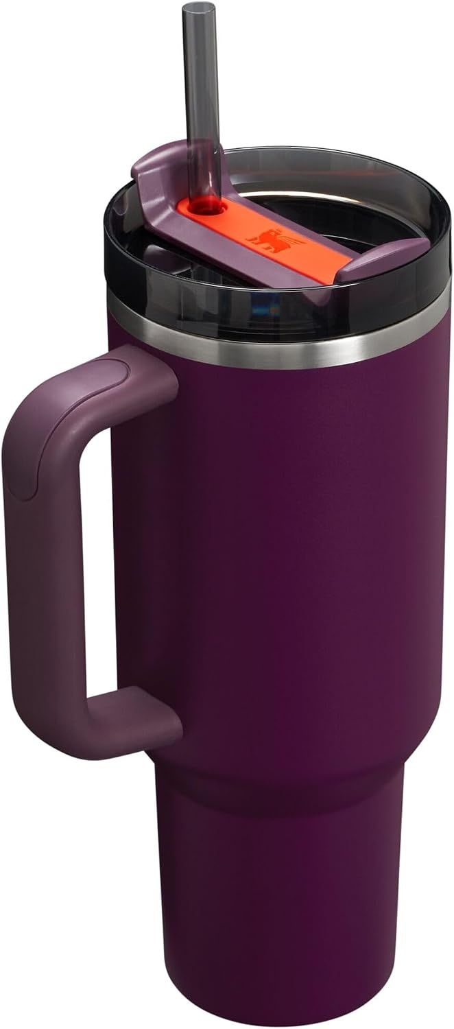 image:imageSTANLEY Quencher H20 Flow State Tumbler 20 oz Frost SprinklePlum