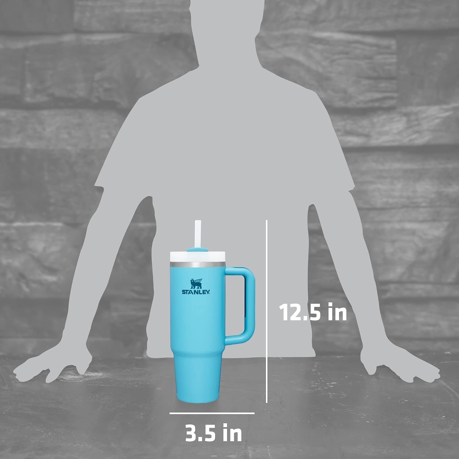 image:imageSTANLEY Quencher H20 Flow State Tumbler 20 oz Frost SprinklePool