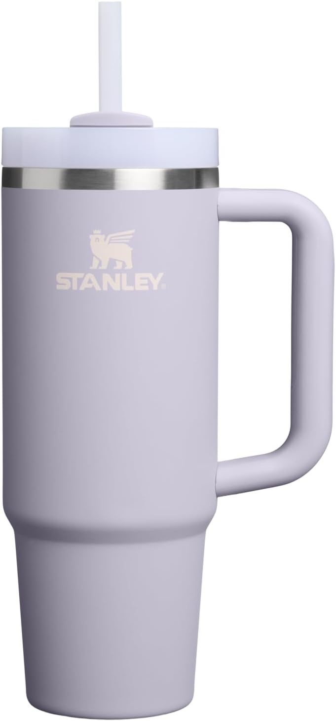 image:imageSTANLEY Quencher H20 Flow State Tumbler 20 oz Frost SprinklePurple Dust