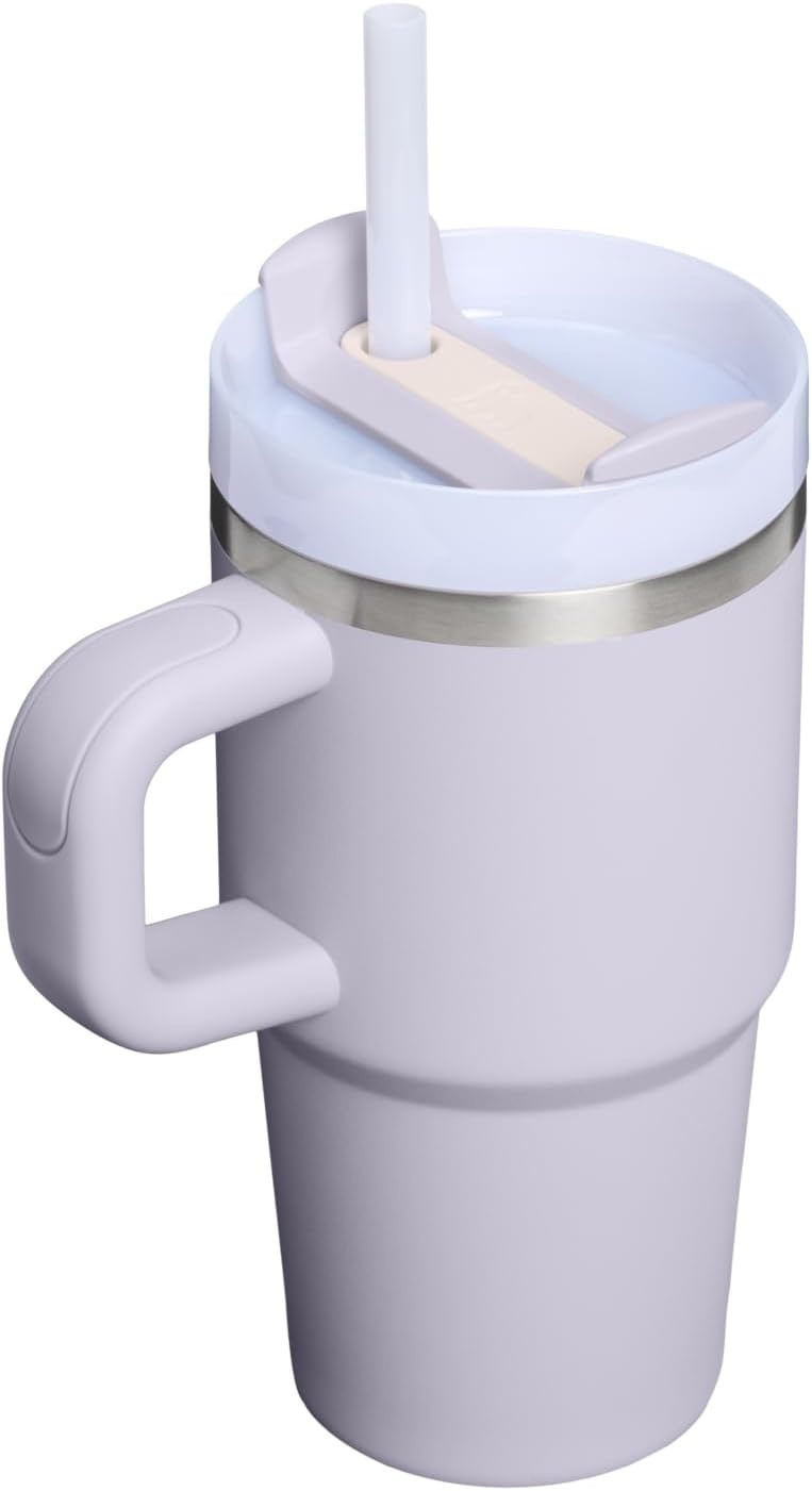 image:imageSTANLEY Quencher H20 Flow State Tumbler 20 oz Frost SprinklePurple Dust
