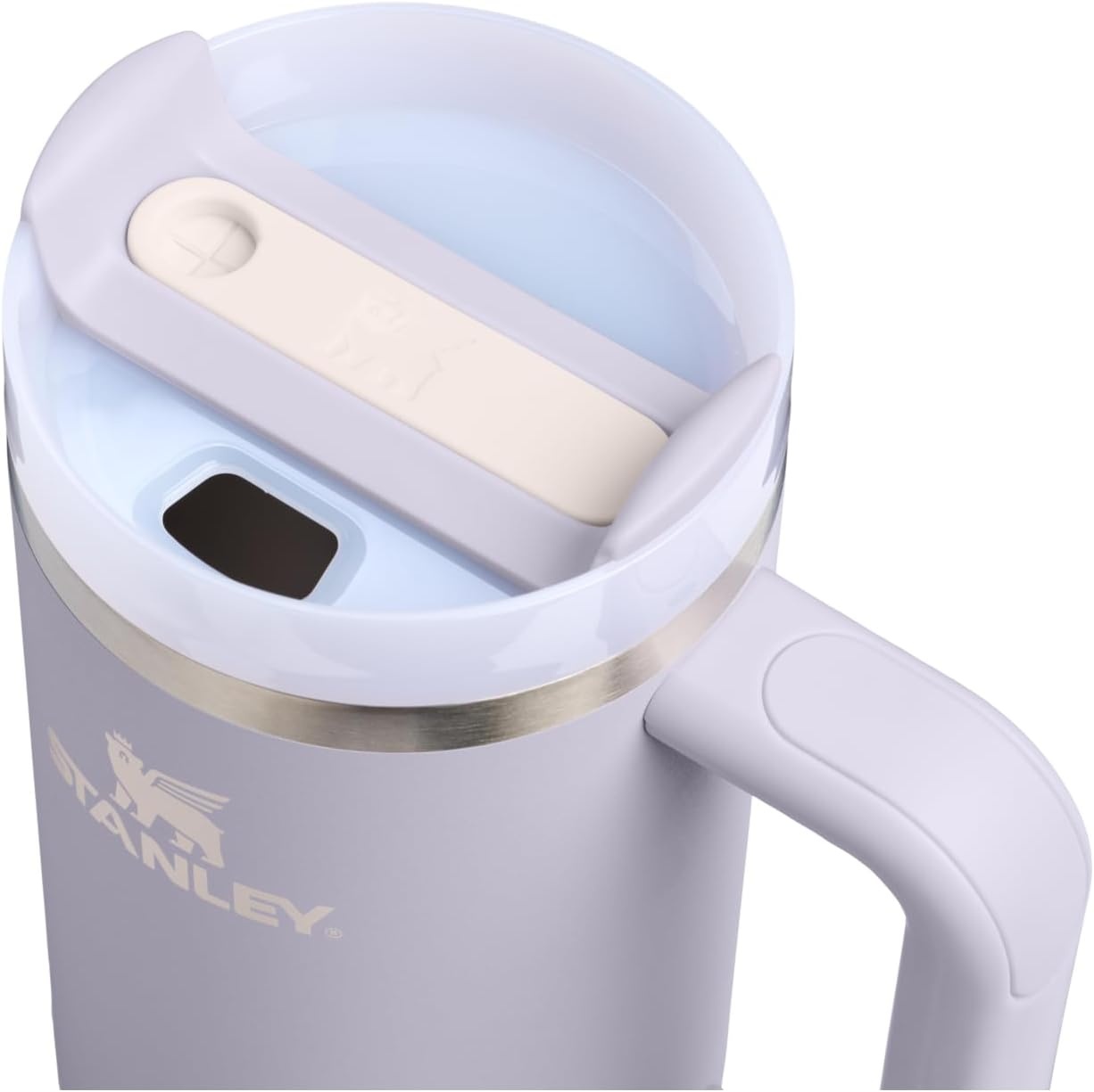 image:imageSTANLEY Quencher H20 Flow State Tumbler 20 oz Frost SprinklePurple Dust