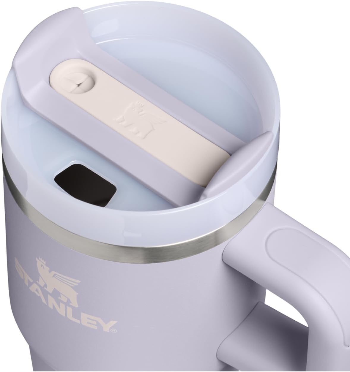 image:imageSTANLEY Quencher H20 Flow State Tumbler 20 oz Frost SprinklePurple Dust