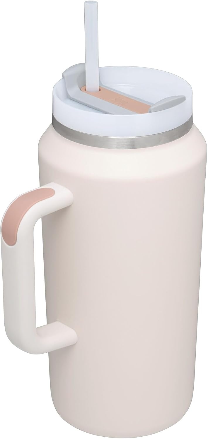 image:imageSTANLEY Quencher H20 Flow State Tumbler 20 oz Frost SprinkleRose Quartz