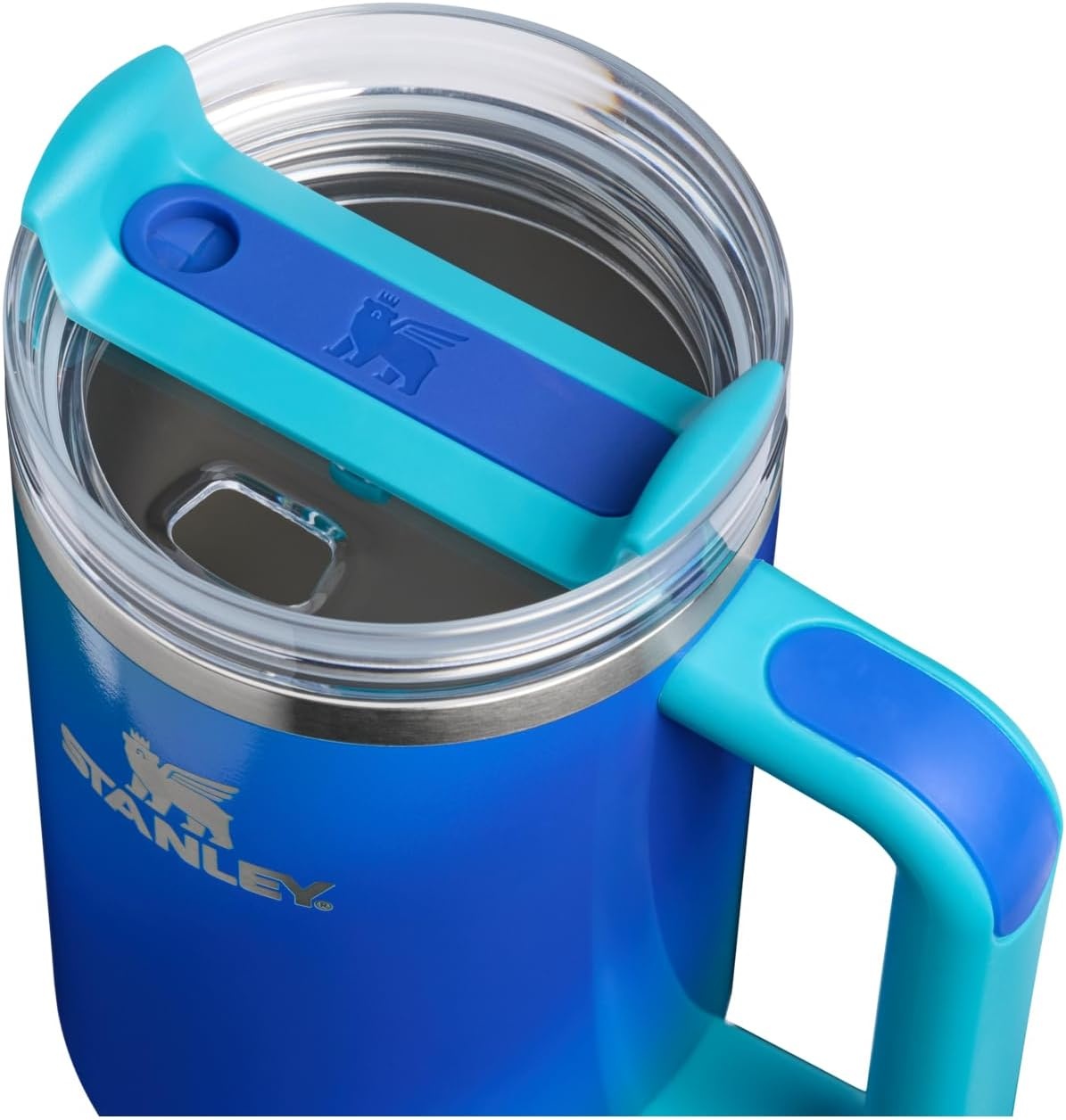 image:imageSTANLEY Quencher H20 Flow State Tumbler 20 oz Frost SprinkleSea Glass Aura