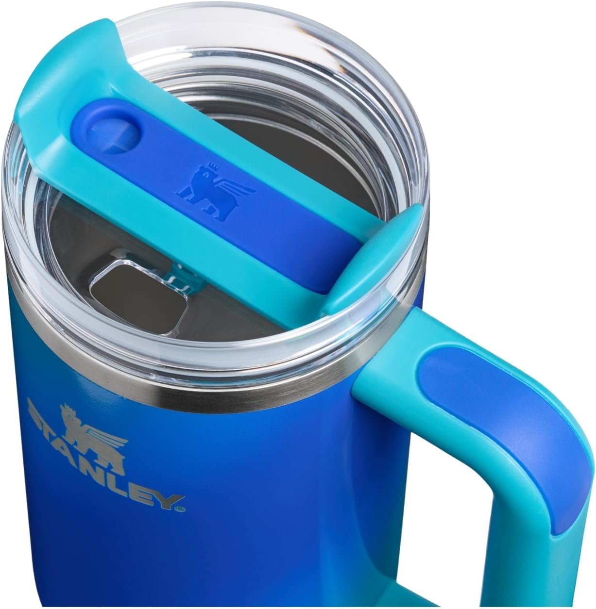 image:imageSTANLEY Quencher H20 Flow State Tumbler 20 oz Frost SprinkleSea Glass Aura