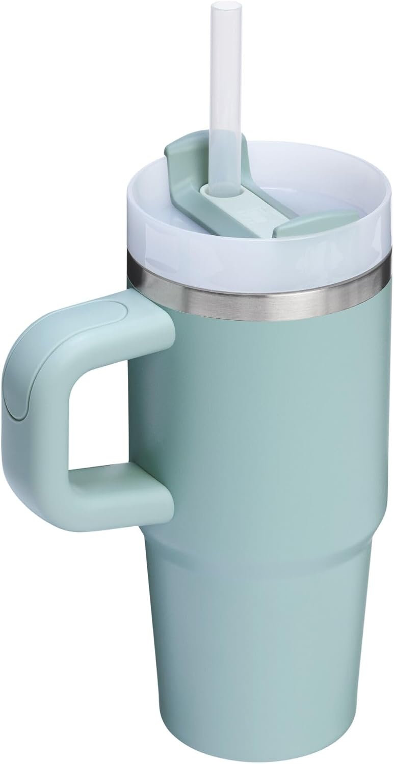 image:imageSTANLEY Quencher H20 Flow State Tumbler 20 oz Frost SprinkleSeafoam