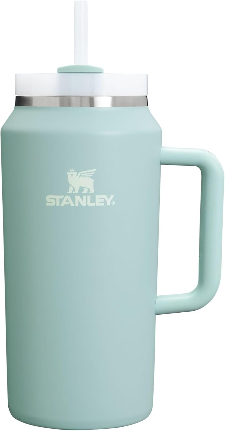 image:imageSTANLEY Quencher H20 Flow State Tumbler 20 oz Frost SprinkleSeafoam