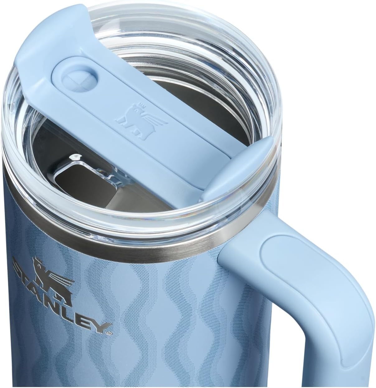 image:imageSTANLEY Quencher H20 Flow State Tumbler 20 oz Frost SprinkleSlate Blue Drift