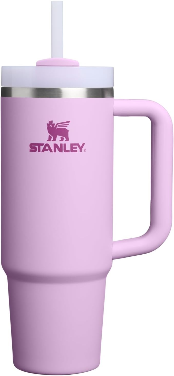 image:imageSTANLEY Quencher H20 Flow State Tumbler 20 oz Frost SprinkleSoft Orchid