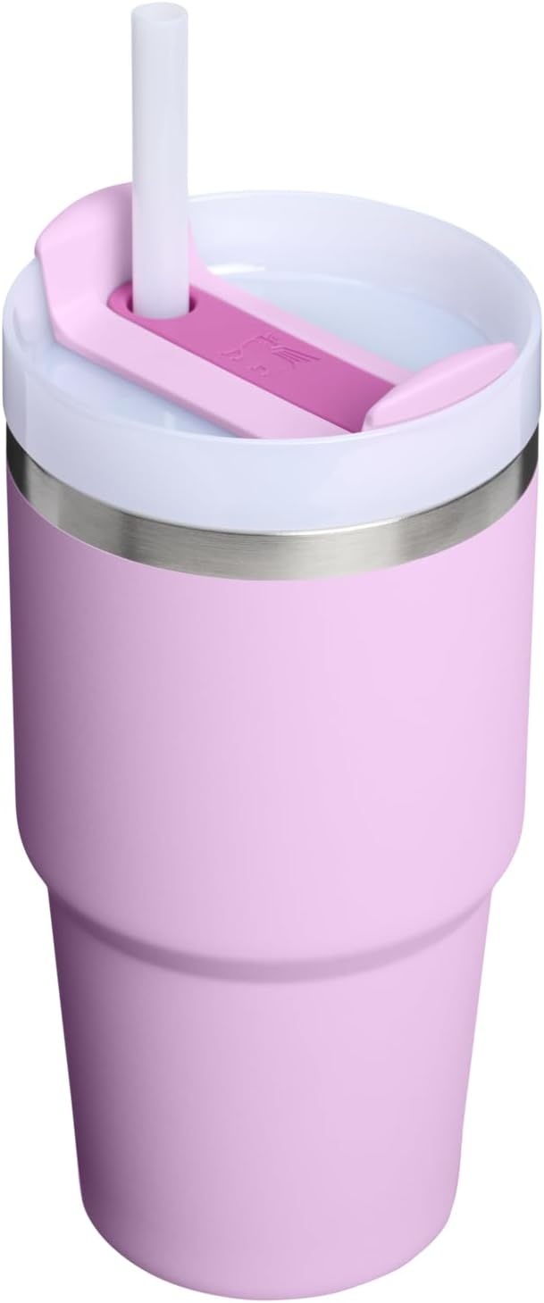 image:imageSTANLEY Quencher H20 Flow State Tumbler 20 oz Frost SprinkleSoft Orchid
