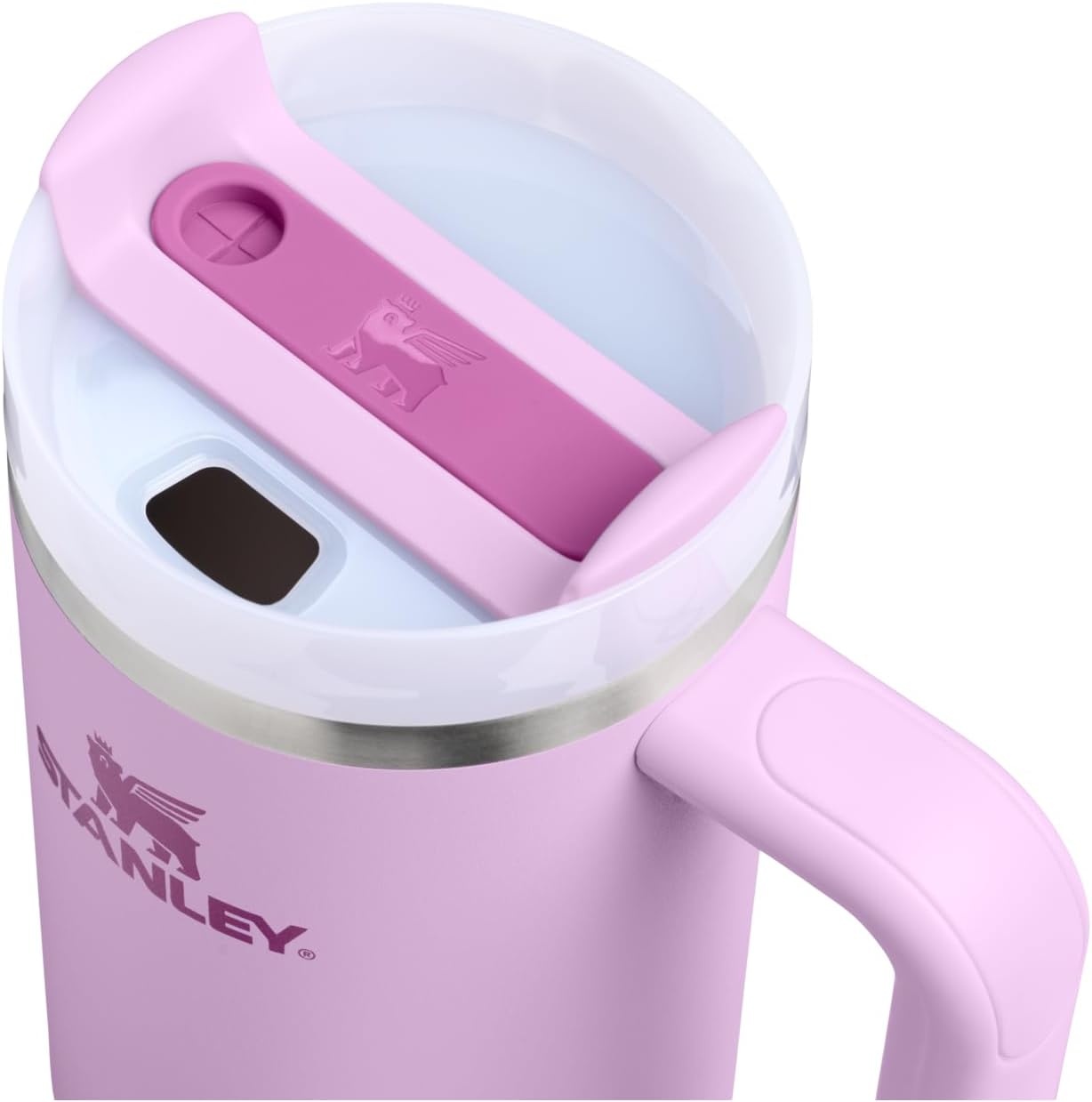 image:imageSTANLEY Quencher H20 Flow State Tumbler 20 oz Frost SprinkleSoft Orchid