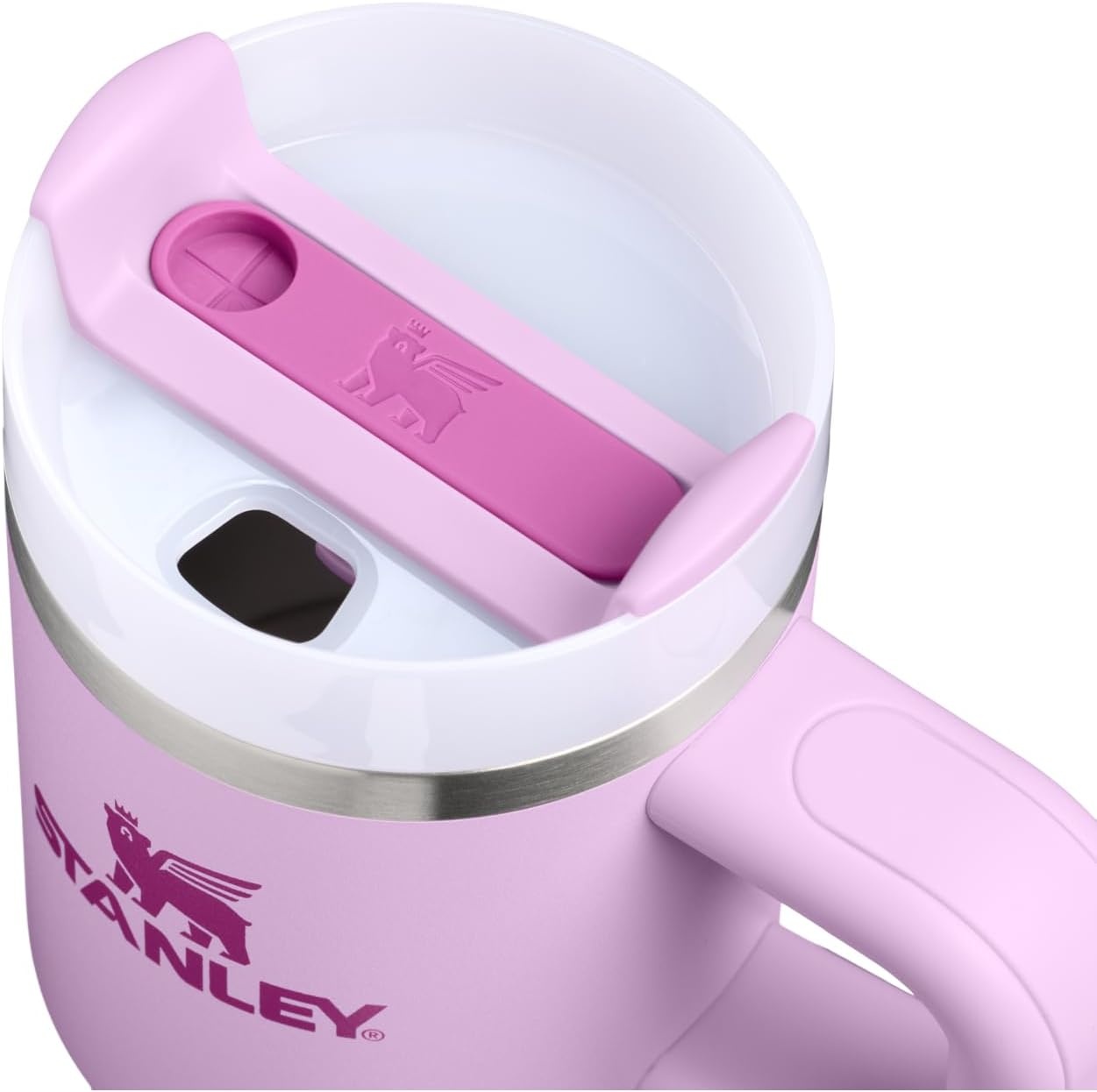 image:imageSTANLEY Quencher H20 Flow State Tumbler 20 oz Frost SprinkleSoft Orchid
