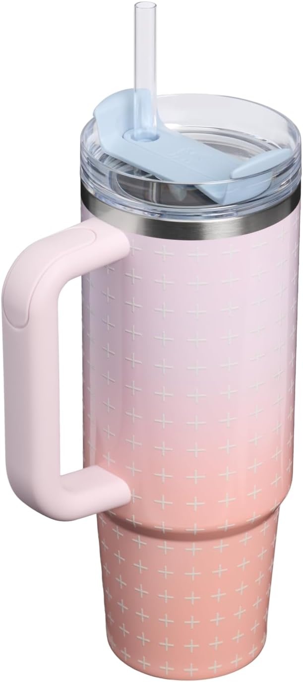 image:imageSTANLEY Quencher H20 Flow State Tumbler 20 oz Frost SprinkleSorbet Plus