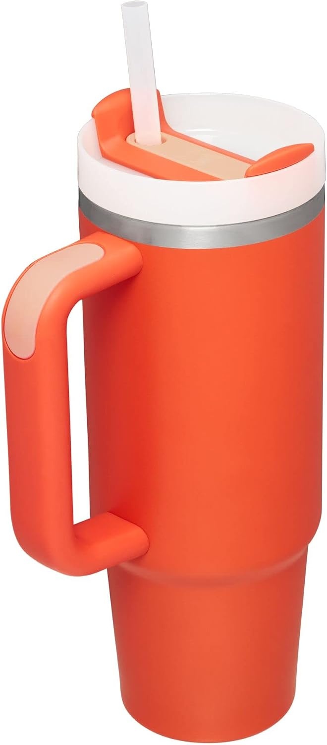 image:imageSTANLEY Quencher H20 Flow State Tumbler 20 oz Frost SprinkleTigerlily