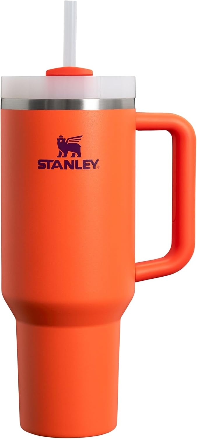 image:imageSTANLEY Quencher H20 Flow State Tumbler 20 oz Frost SprinkleTigerlily Plum