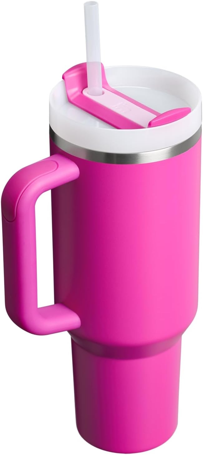 image:imageSTANLEY Quencher H20 Flow State Tumbler 20 oz Frost SprinkleViolet Blossom