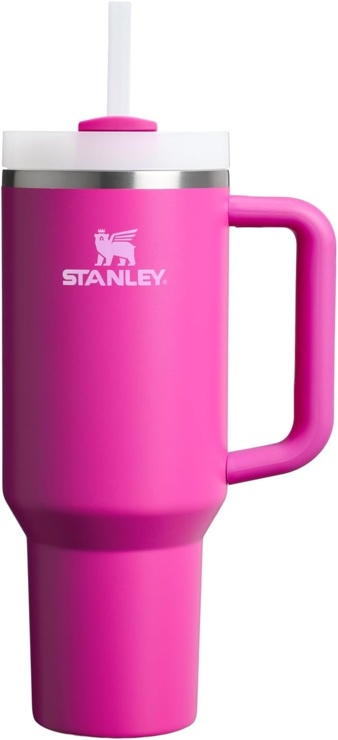 image:imageSTANLEY Quencher H20 Flow State Tumbler 20 oz Frost SprinkleViolet Blossom