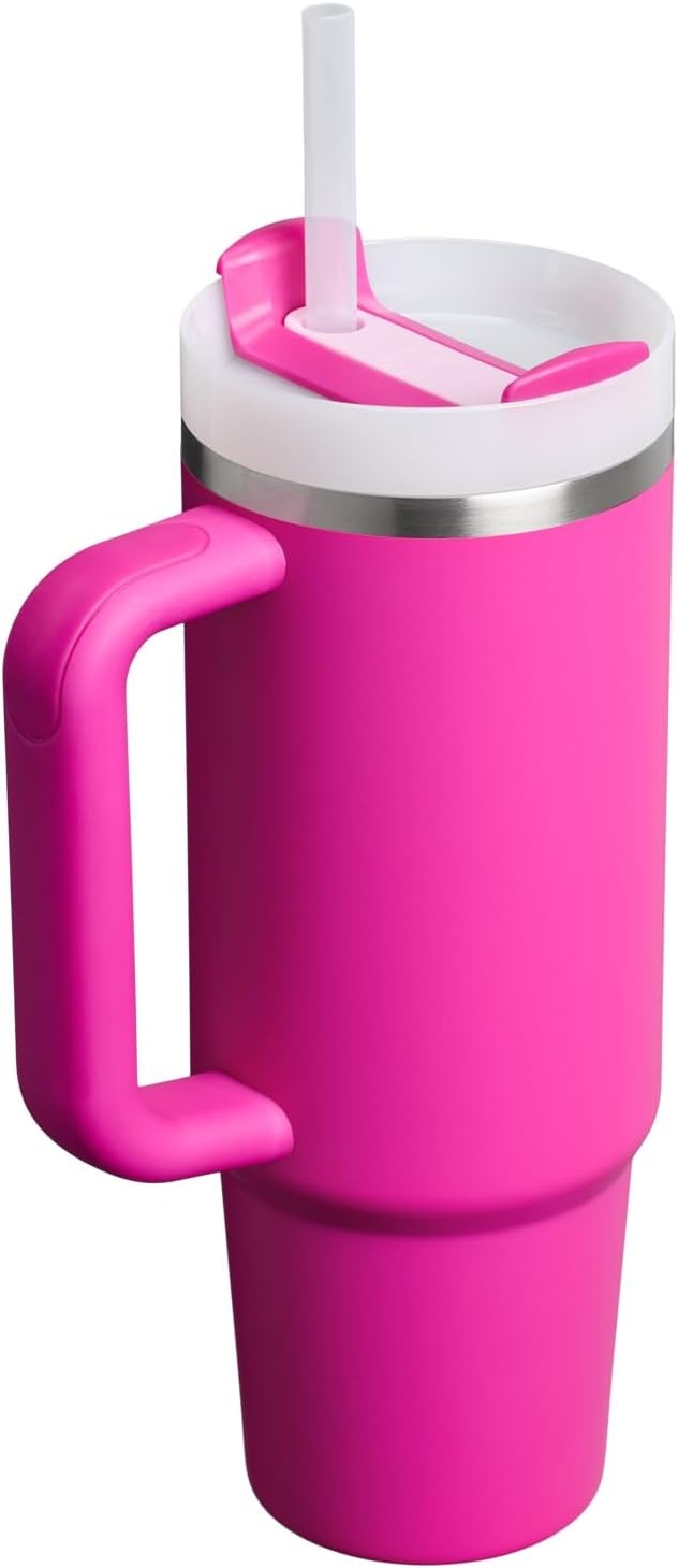image:imageSTANLEY Quencher H20 Flow State Tumbler 20 oz Frost SprinkleViolet Blossom